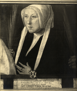 104559 Portret van Heyltgen Dirck Evertsdr., geboren 1506, weduwe van Jan Willemz, reisde met haar man, lid van de ...